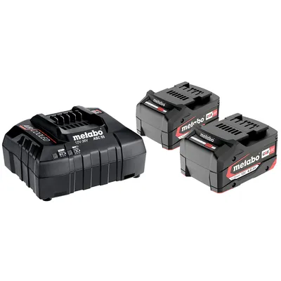 Акумулаторна батерия Metabo Li-Ion със зарядно у-во 18 V, 4 Ah, 2 бр.