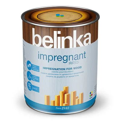 Грунд за дърво Belinka алкиден импрегниращ  2.5 л, безцветен, Impregnant
