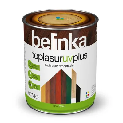 Лак алкиден Belinka лазурен  0.75 л, бял, Toplasur UV Plus №11