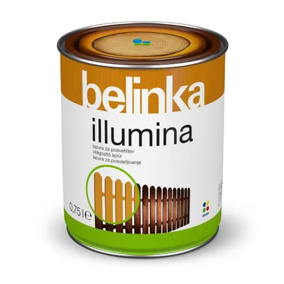 Лак алкиден Belinka лазурен  0.75 л, Illumina