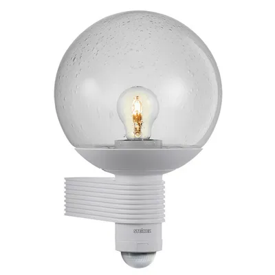 Лампа Steinel фасадна със сензор 60 W, E27, бяла, 230 V, L 400 S WS