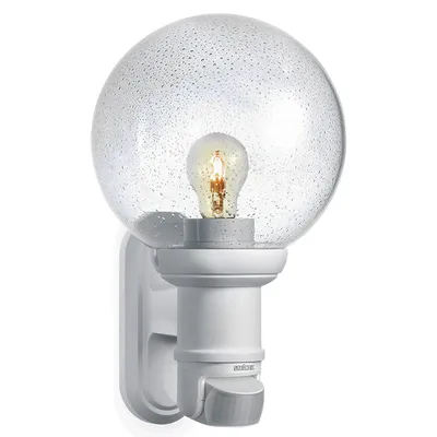 Лампа Steinel фасадна със сензор 60 W, E27, бяла, 230 V, L 560 S