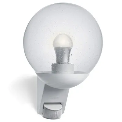Лампа Steinel фасадна със сензор 60 W, E27, бяла, 230 V, L 585 S