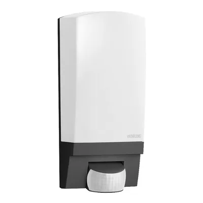 Лампа Steinel фасадна със сензор 60 W, E27, черна, 230 V, L 1