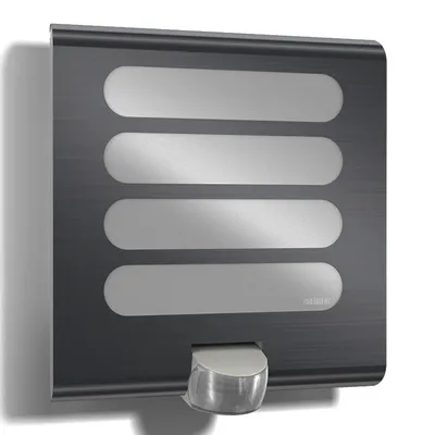 LED лампа Steinel фасадна  със сензор 7.5 W, 251 мм, 3000 K, 230 V, L 224 LED