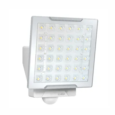 LED прожектор Steinel със сензор за движение   24.8 W, 230 V, 4000 K, бял, XLED PRO Square XL S