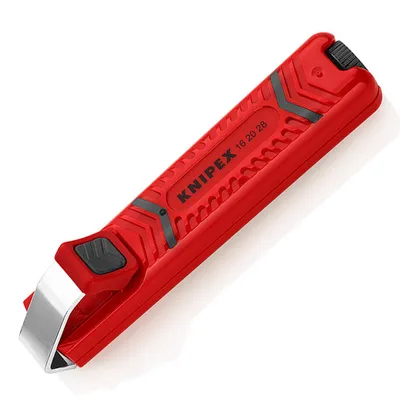Нож за сваляне изолация от кабели Knipex ф 8-28 мм, 130 мм, 16 20 28 SB