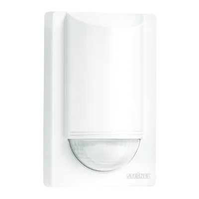 Сензор за движение Steinel инфрачервен външен   2000 W, 180 °, 12 м, бял, IS 2180 ECO