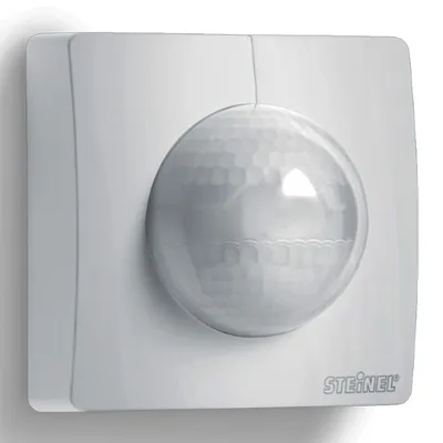 Сензор за движение Steinel инфрачервен външен 2000 W, 180 °, 20 м, бял, IS 3180