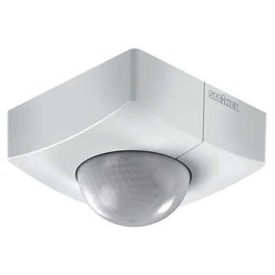 Сензор за движение Steinel инфрачервен външен 2000 W, 180 °, 20 м, бял, IS 345