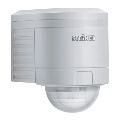 Сензор за движение Steinel инфрачервен външен  2000 W, 300 °, 12 м, бял, IS 300