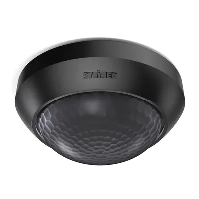 Сензор за движение Steinel инфрачервен външен 2000 W, 360 °, 24 м, черен, IS 2360-3 ECO
