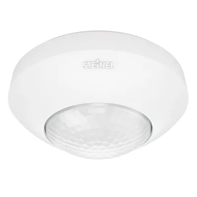 Сензор за движение Steinel инфрачервен външен 2000 W, 360 °, 7 м, бял, IS 2360