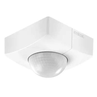 Сензор за движение Steinel инфрачервен външен 360 °, 36 м, бял, IS 3360 MX Highbay