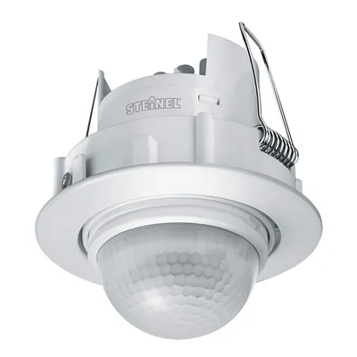 Сензор за движение Steinel инфрачервен вътрешен 1000 W, 360 °, 8 м, бял, IS D360