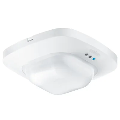 Сензор за присъствие Steinel инфрачервен вътрешен 2000 W, 360 °, 20 м, бял, IR Quattro HD Dali-2 APC