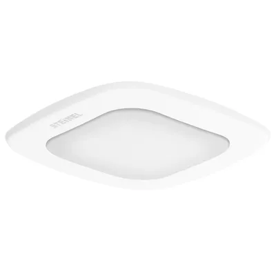 Сензор за присъствие Steinel инфрачервен вътрешен 360 °, 4х4 м, бял, IR Quattro SLIM KNX