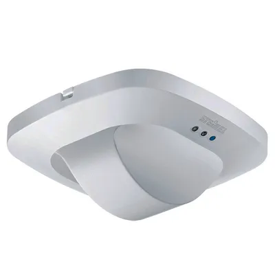 Сензор за присъствие Steinel високочестотен обемен вътрешен 2000 W, 360 °, 10 м, бял, DUAL HF COM 1