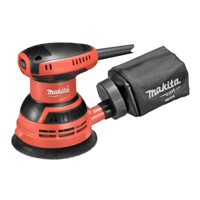 Електрически орбитален шлайф Makita MT 240 W, ф 125 мм, 12 000 об./мин, M9204