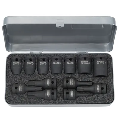 Вложки комплект Heyco милиметрови  13 бр., Е10-24 х 1/2", Т30-70 х 1/2", 6300-50
