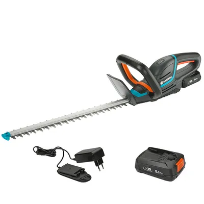 Храсторез Gardena акумулаторен  с 1 батерия и зарядно, 18 V, 2.5 Ah, 500 мм, ComfortCut 50 / 18 V P4A