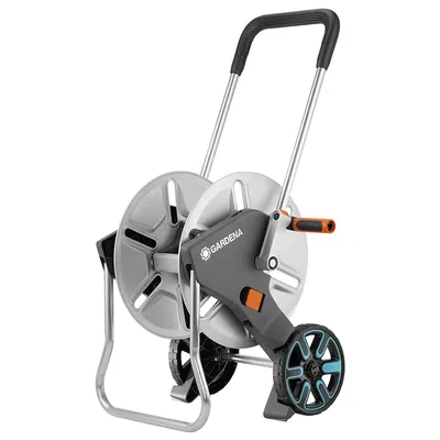 Количка за маркуч Gardena без маркуч  1/2" - 3/4 ", 35-60 м, AquaRoll M Metal