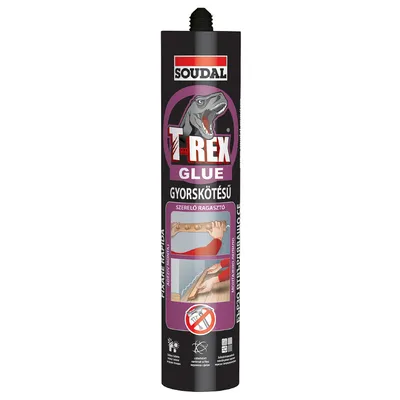 Лепило универсално Soudal полимерно  280 г, T-Rex Glue