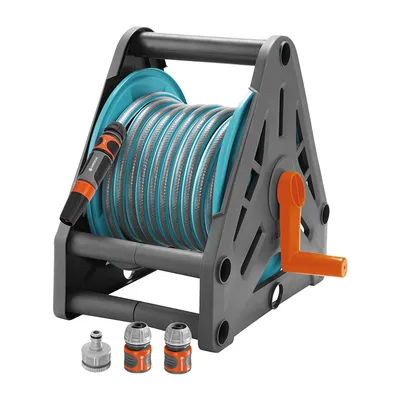 Макара за градински маркуч Gardena в к-кт с маркуч и аксесоари 1/2 ", 13 мм, 15 м, 30