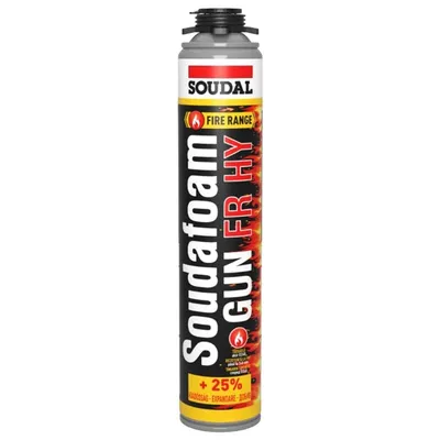 Полиуретанова пяна Soudal пистолетна пожароустойчива, Soudafoam FR HY