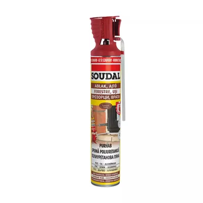 Полиуретанова пяна Soudal ръчна монтажна  750 мл