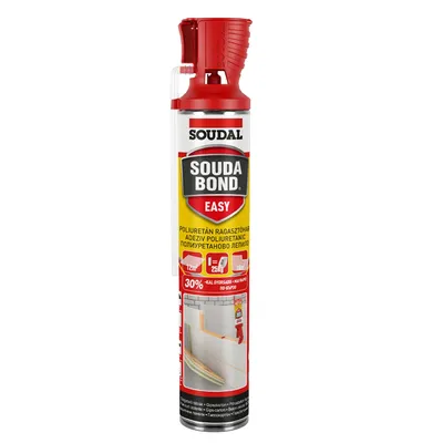 Полиуретанова пяна Soudal ръчна монтажна за изолационни материали 750 мл