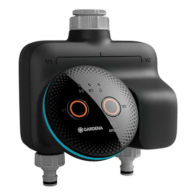 Програматор за напоителна система Gardena за кран с 2 зони  3/4" - 1 ", 12 bar, Smart