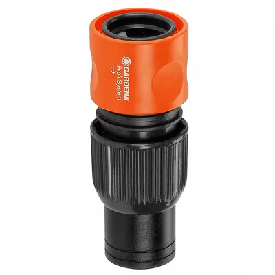 Съединител на маркучи Gardena бърза връзка Ж - маркуч за голям дебит 3/4", Profi