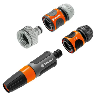 Струйник за поливане Gardena PVC к-кт 4 бр. 1/2" - 5/8 "