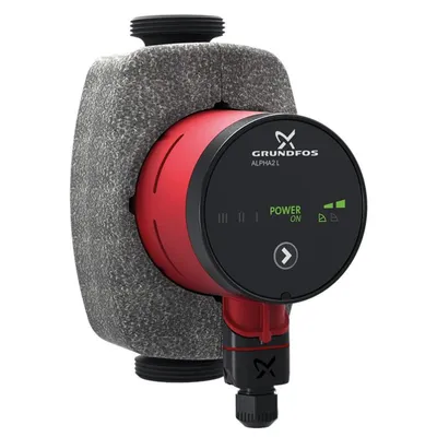 Циркулационна помпа Grundfos за парно отопление 3.4 м3/ч, 6 м, Alpha2 L 25-60 180