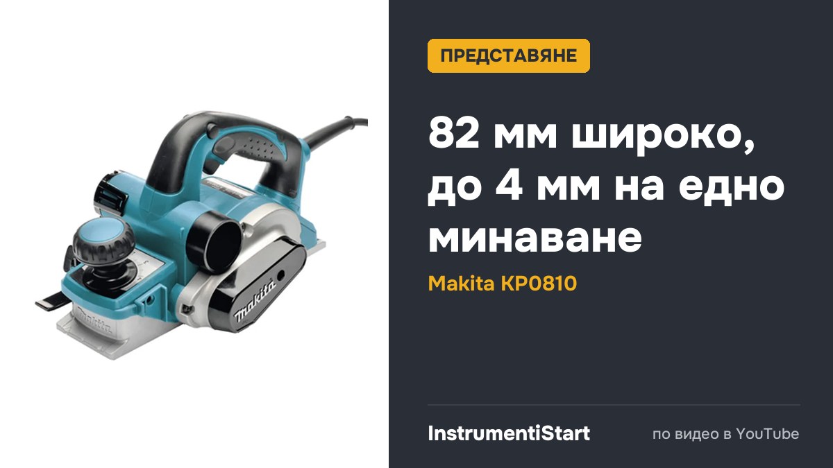 Makita KP0810 Planer Review